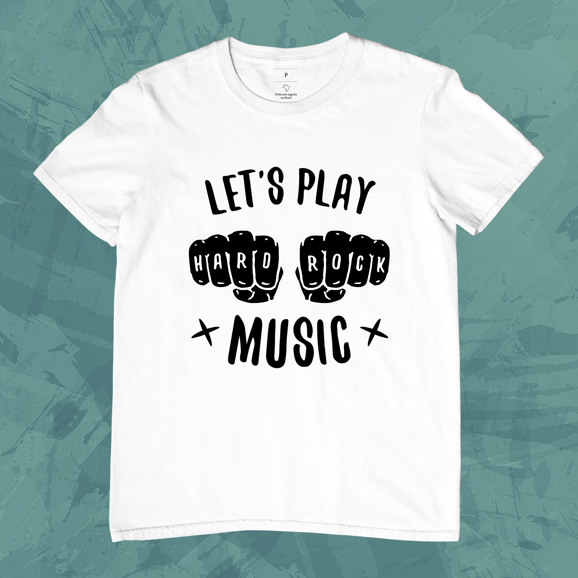 Nome do produto: Camiseta Let`s Play Music