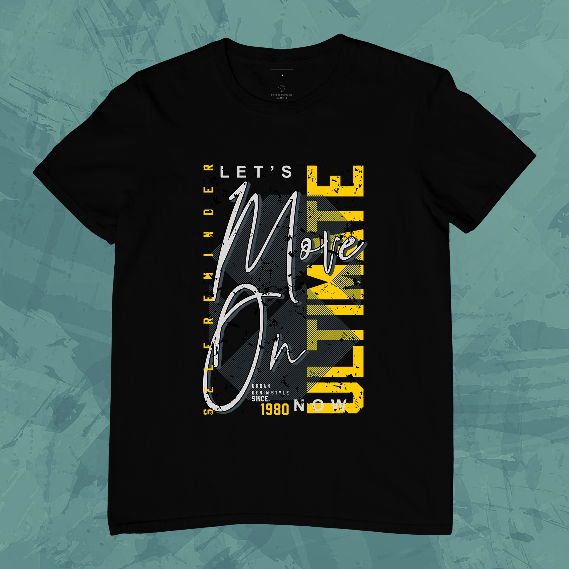 Nome do produto: Camiseta Unissex - Lets Move On