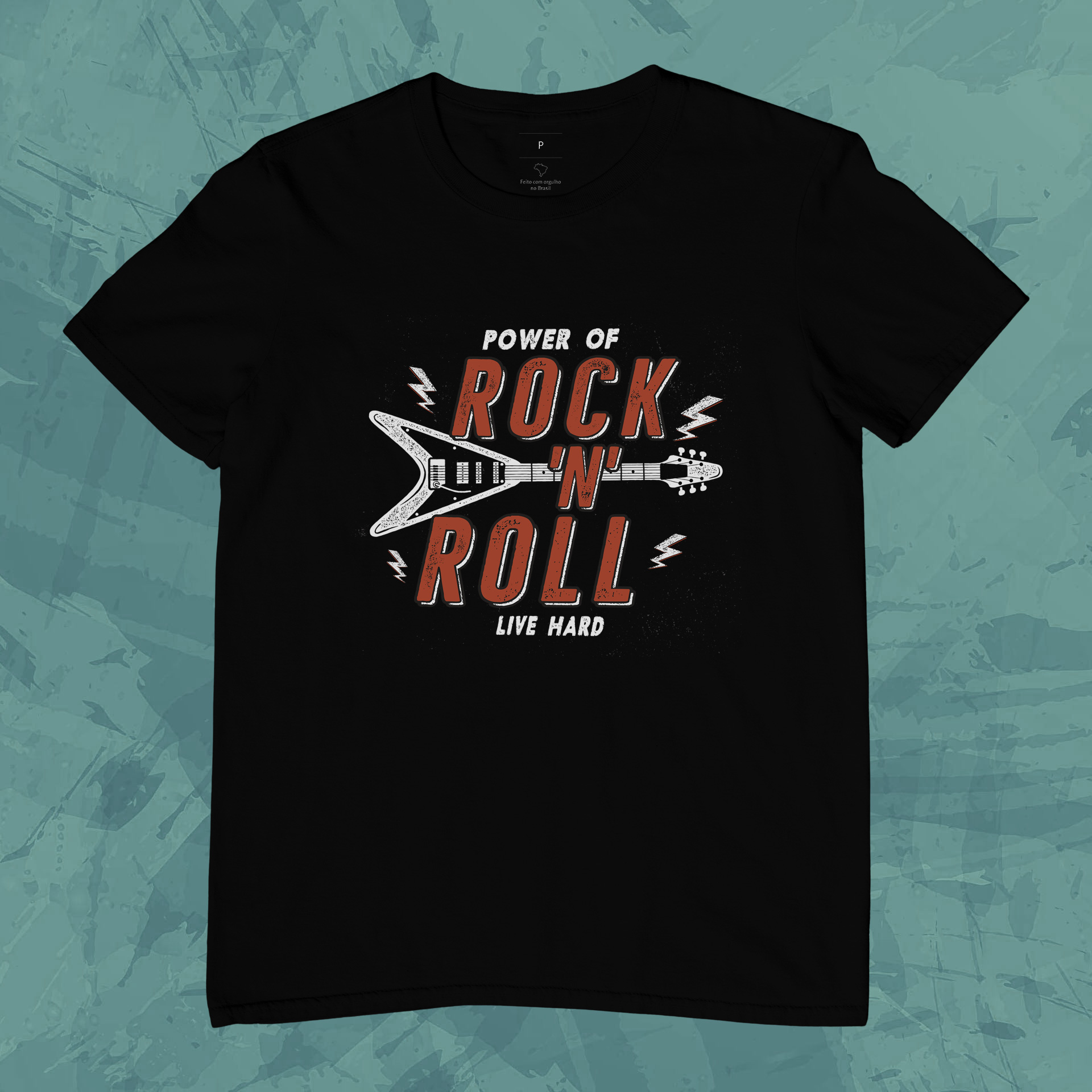 Nome do produto: Camiseta Power of Rock