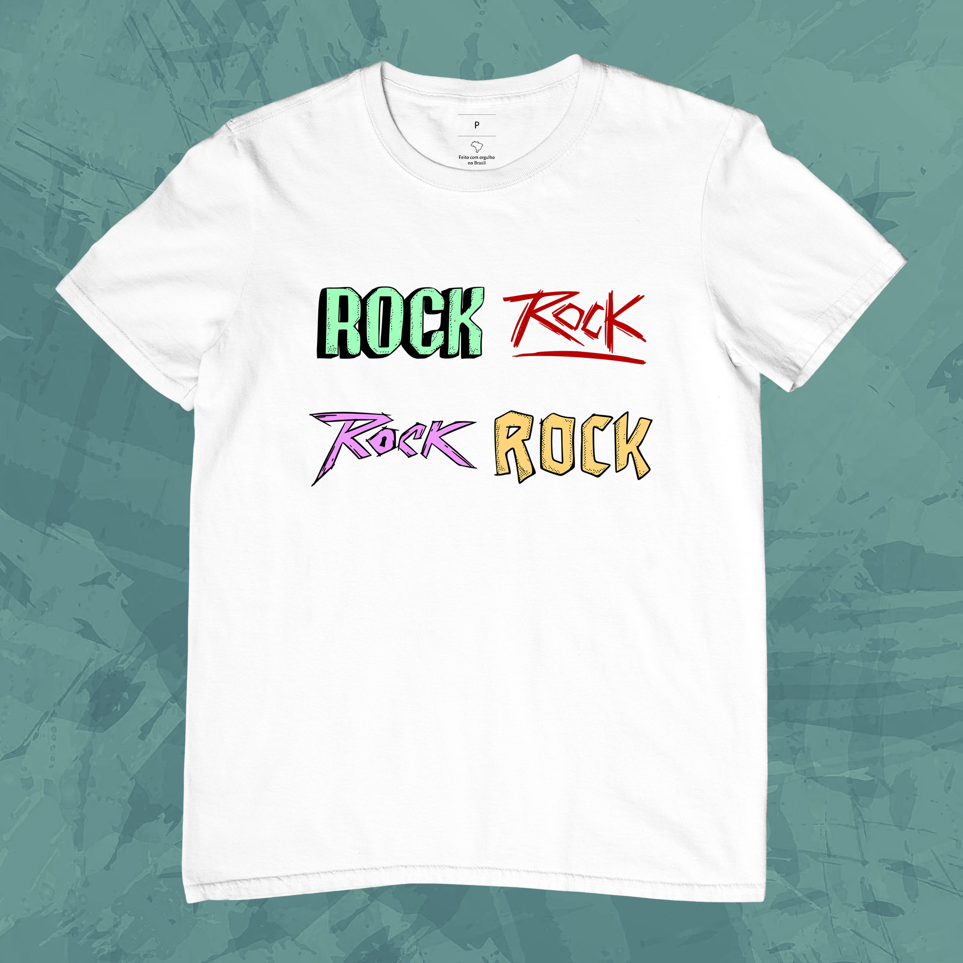 Nome do produto: Camiseta Rock & Rock