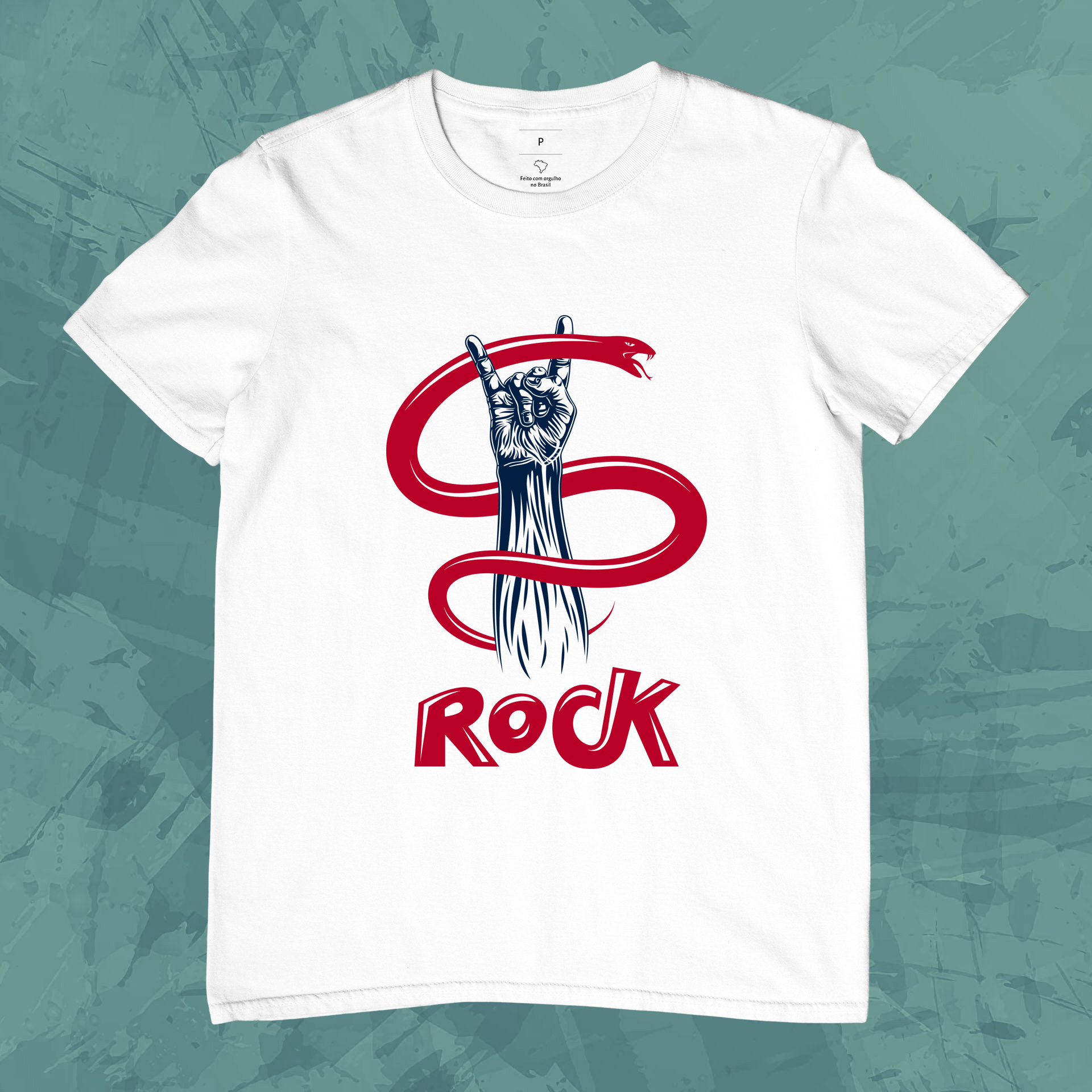 Nome do produto: Camiseta Rock N Roll