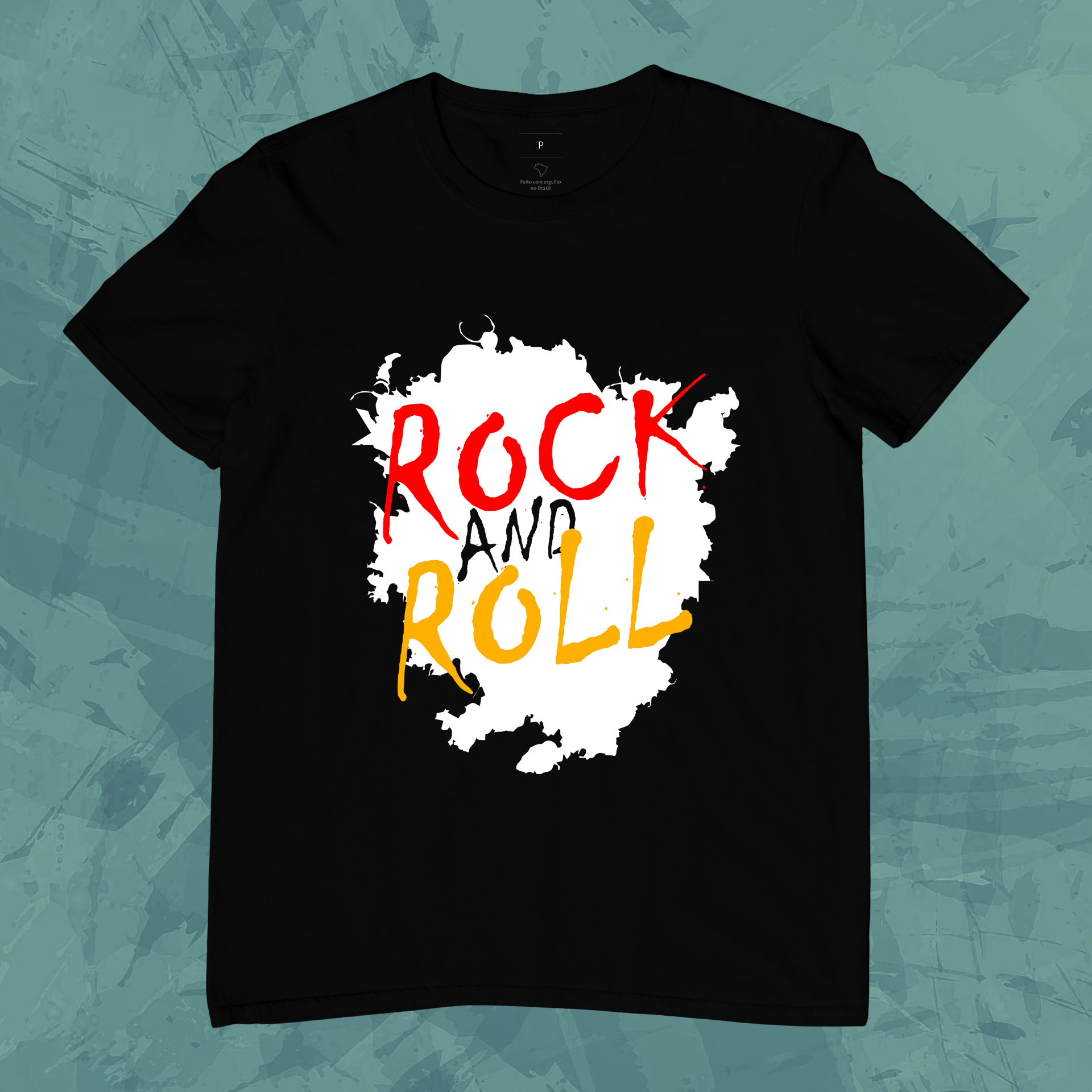 Nome do produto: Camiseta Rock and Roll