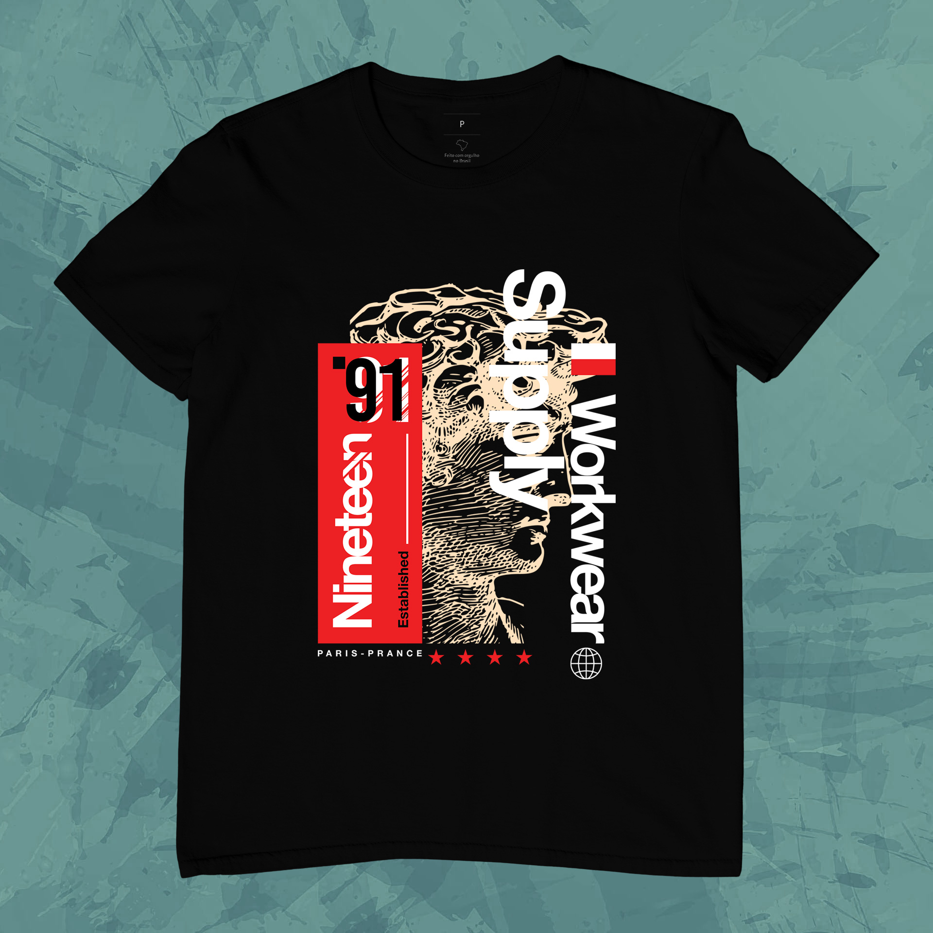 Nome do produto: Camiseta Unissex - Ninety One