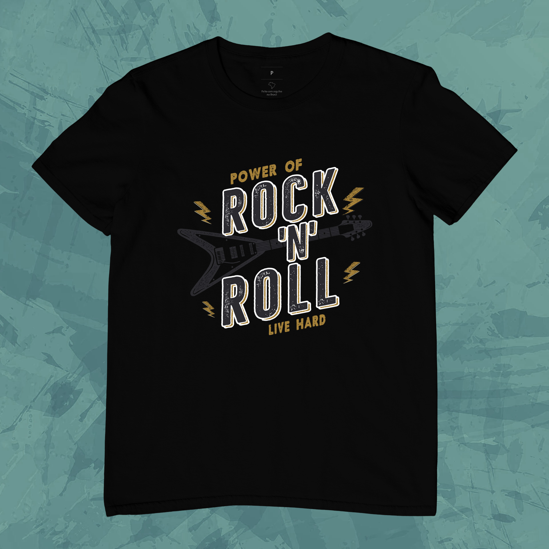 Nome do produto: Camiseta Power of Rock