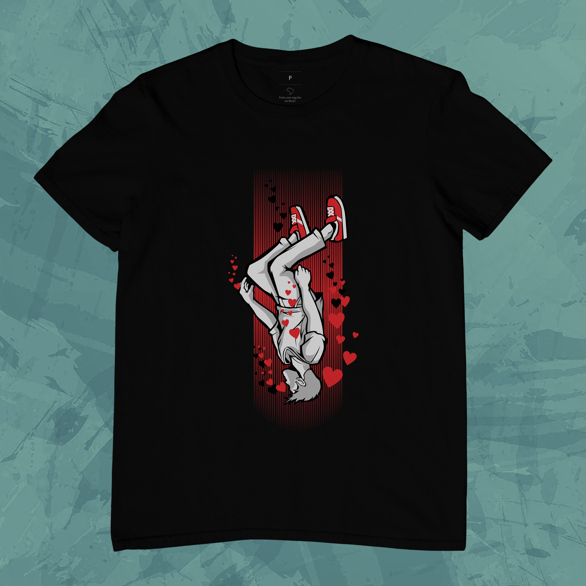 Nome do produto: Camiseta Unissex - De Pernas pro Ar