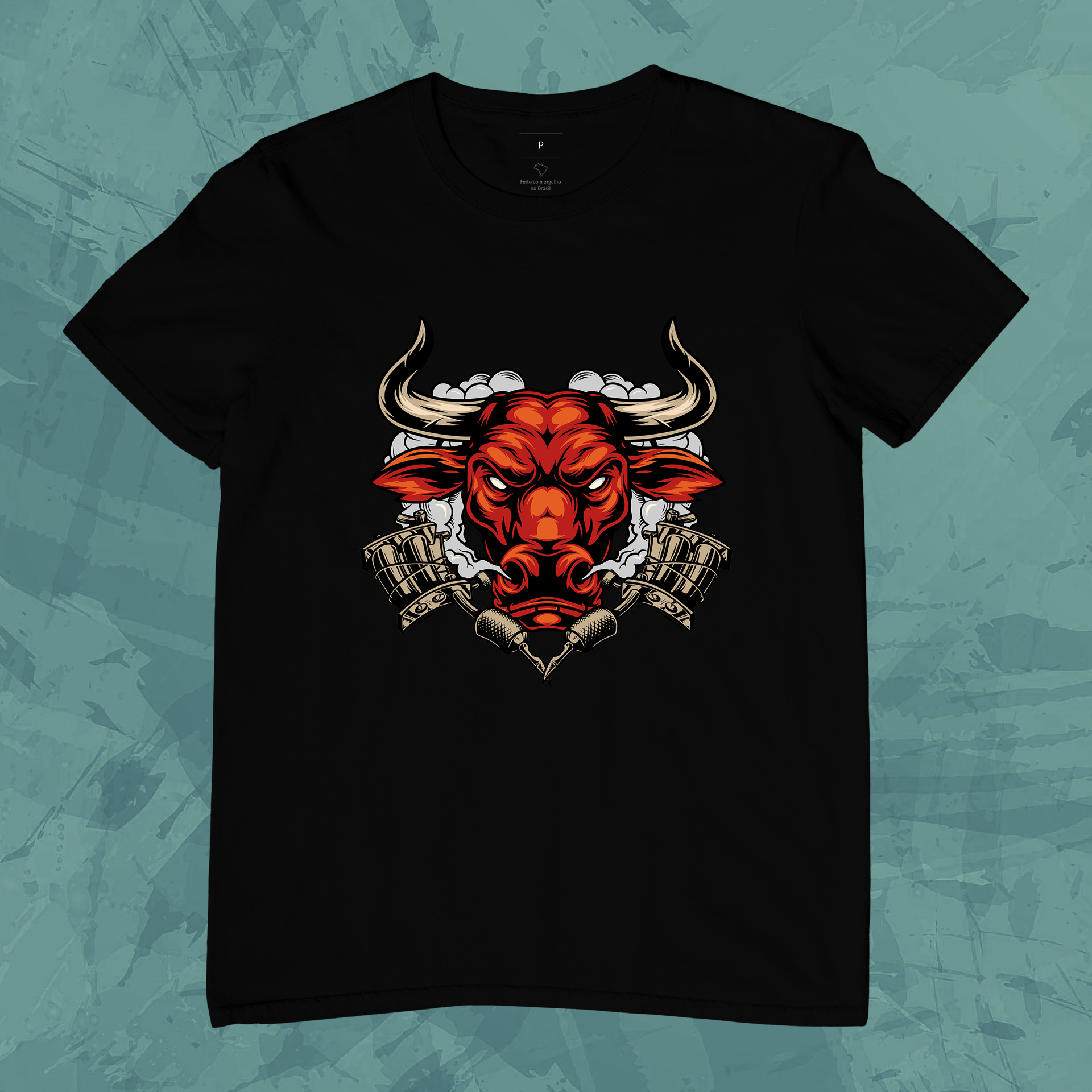 Nome do produto: Camiseta Unissex - Angry Bull