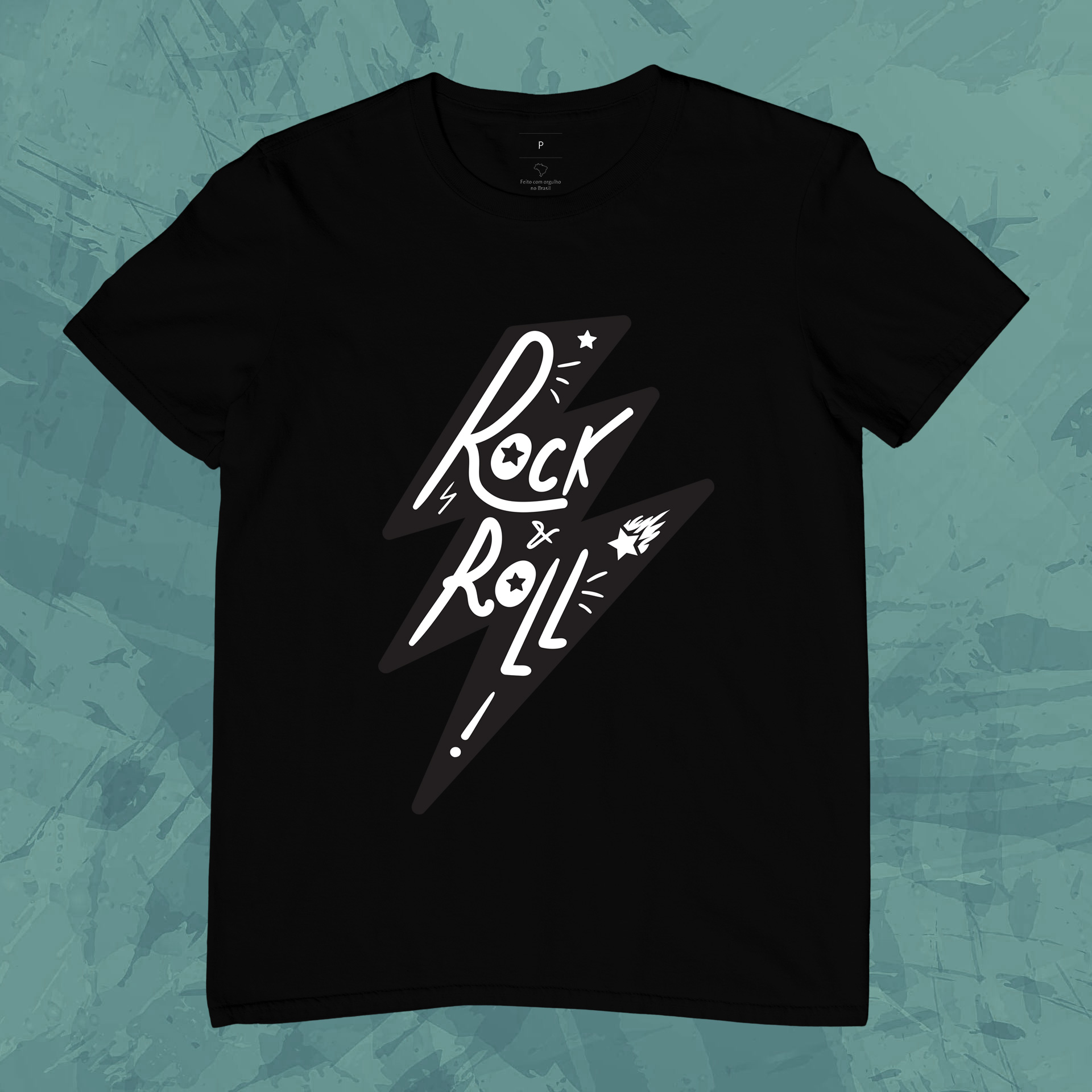 Nome do produto: Camiseta Rock N Roll
