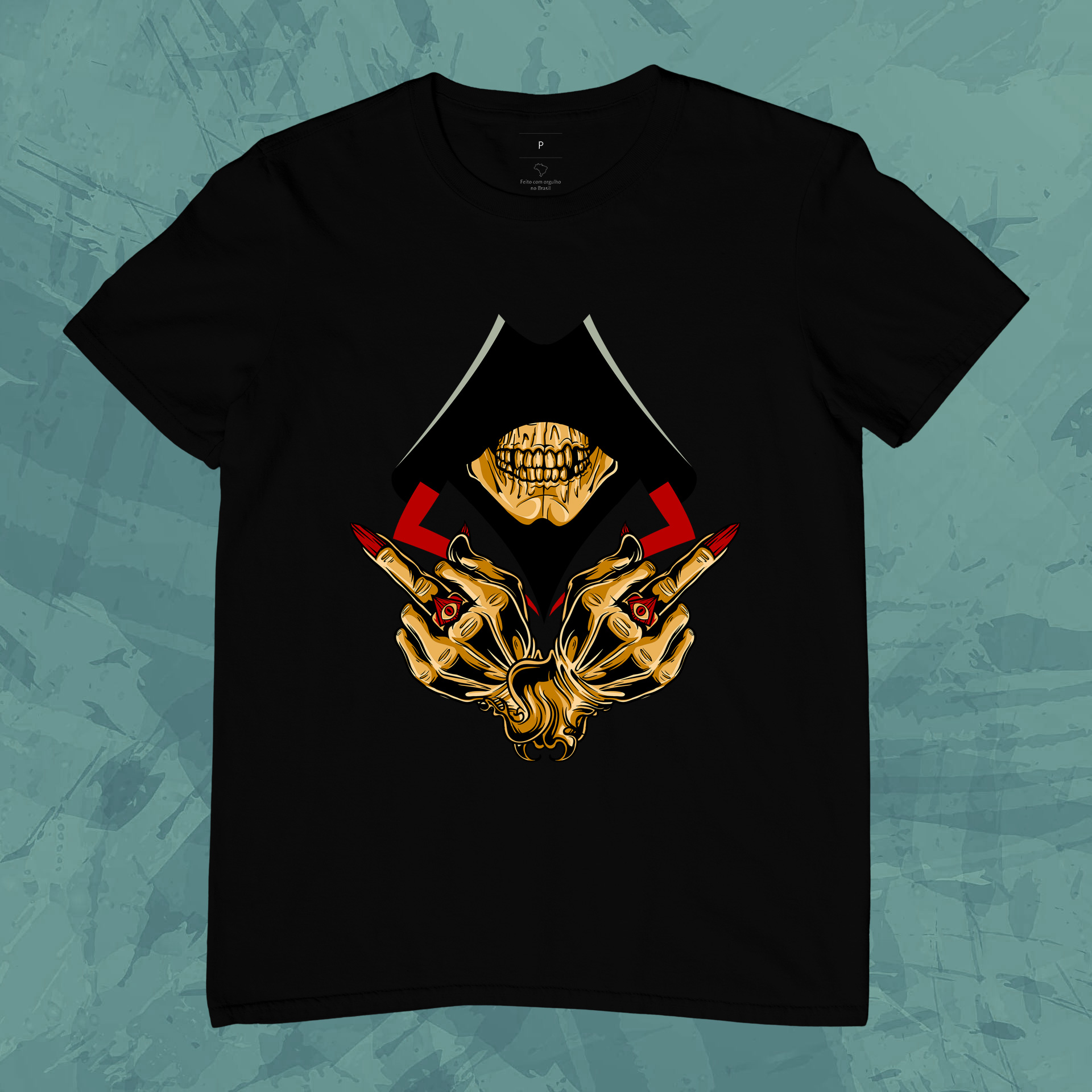 Nome do produto: Caveira Mascarada