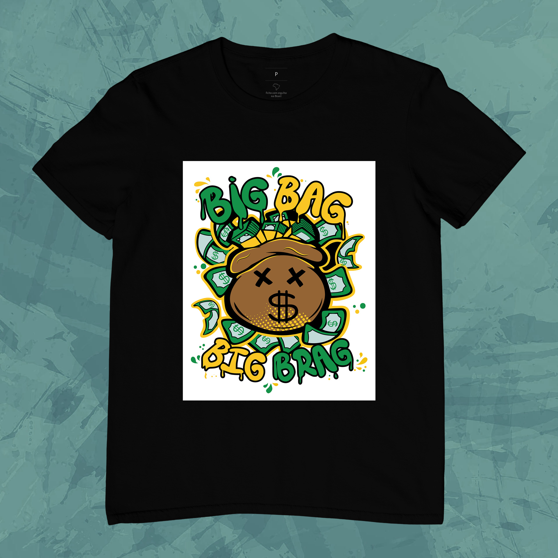 Nome do produto: Camiseta Unissex - Big Bag