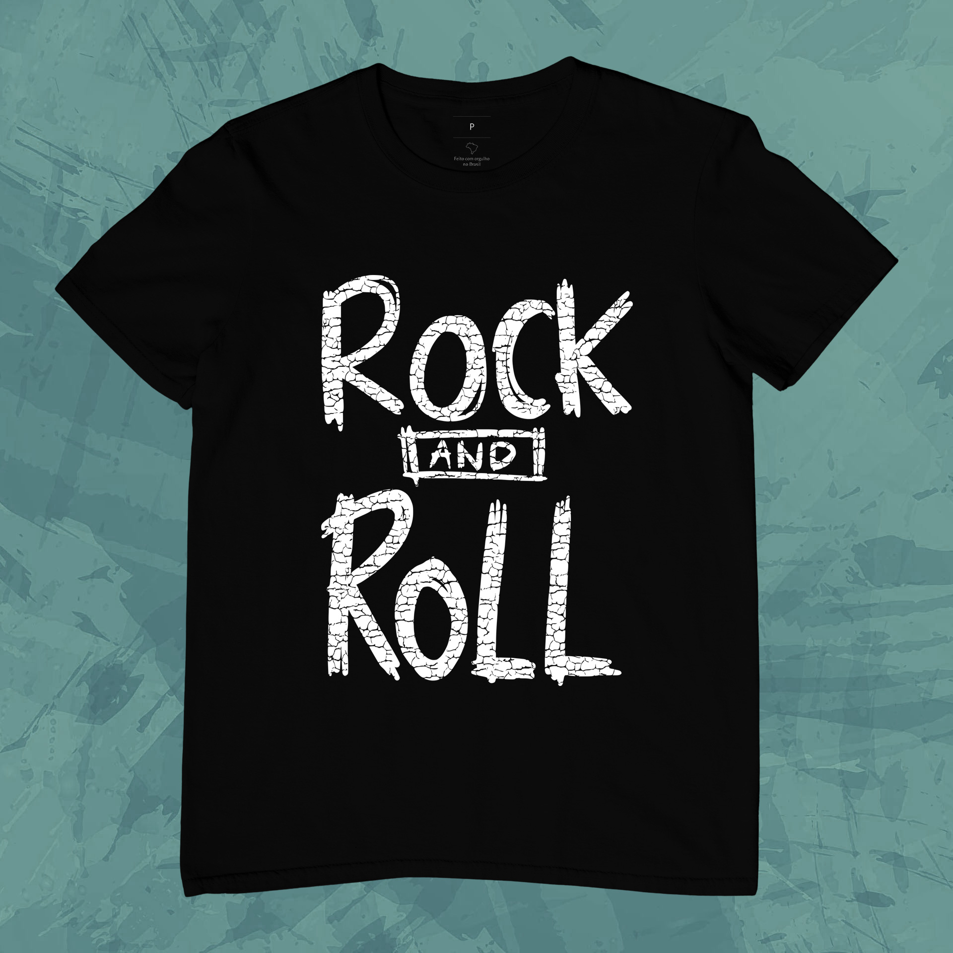 Nome do produto: Camiseta Rock and Roll