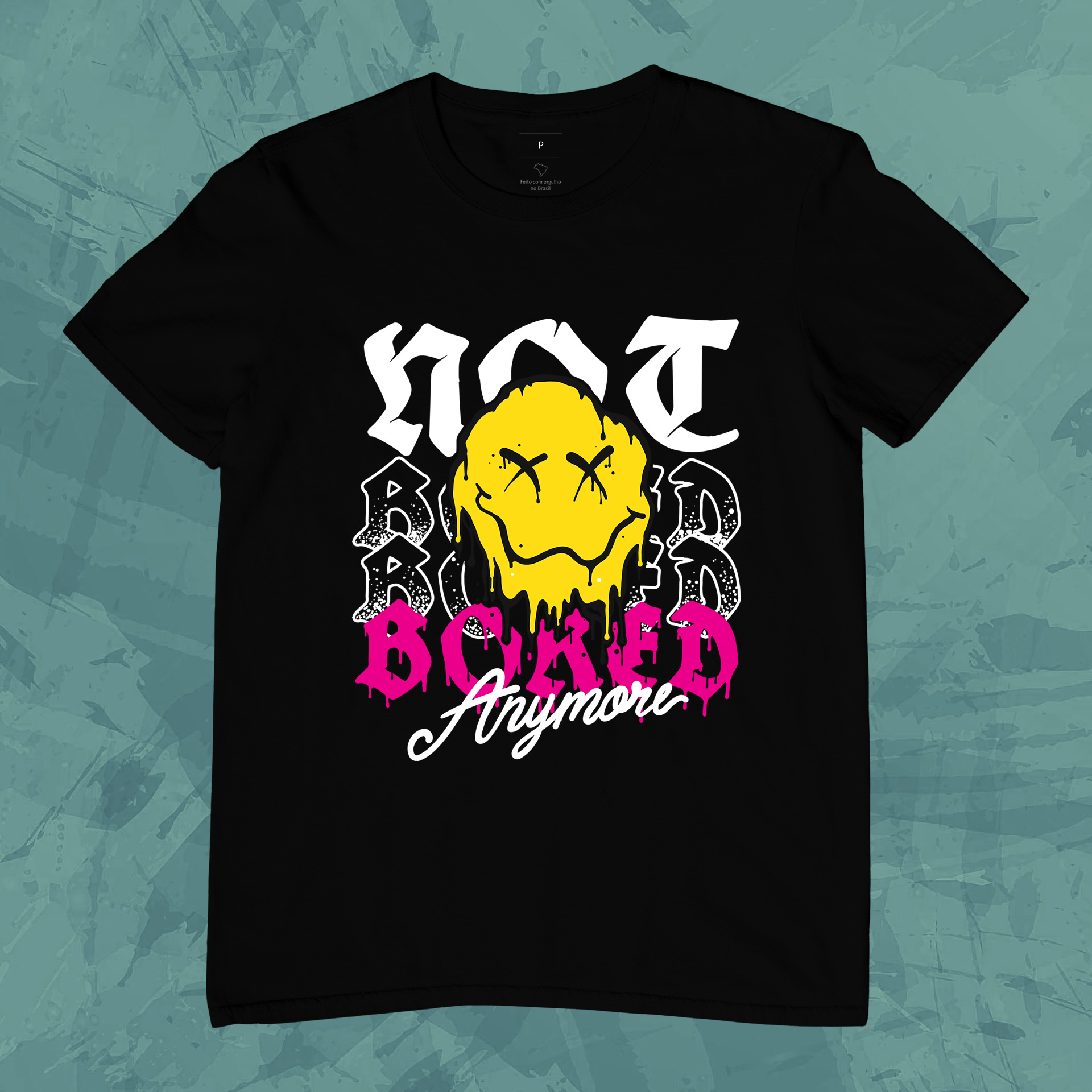 Nome do produto: Camiseta Unissex - Smile No More