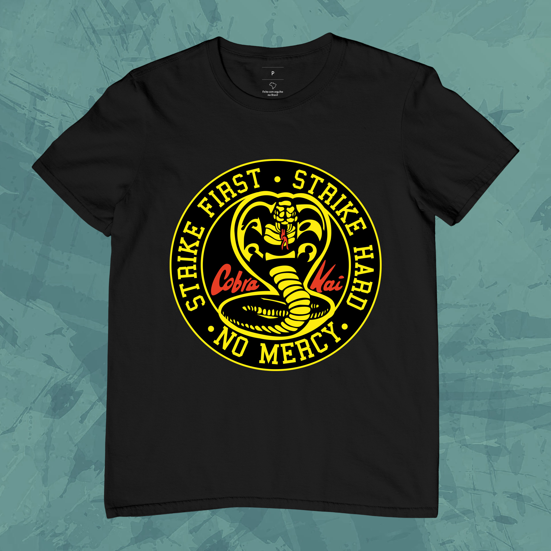 Nome do produto: Camiseta - Cobra Kai - Strike First