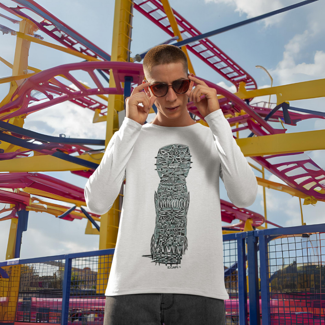 Nome do produto: Camiseta Manga Longa Sport Dry Uv Unissex Estampa Toten Haux