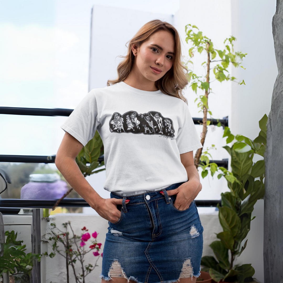 Nome do produto: Camiseta Unissex T- Shirt Quality Estampa Primatas 