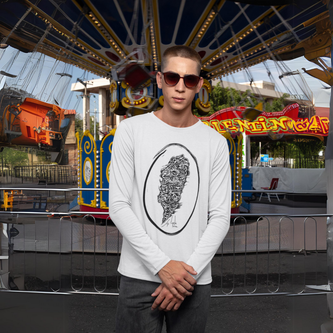 Nome do produto: Camiseta Manga Longa Sport Dry Uv Unissex Estampa Cordel Encantado