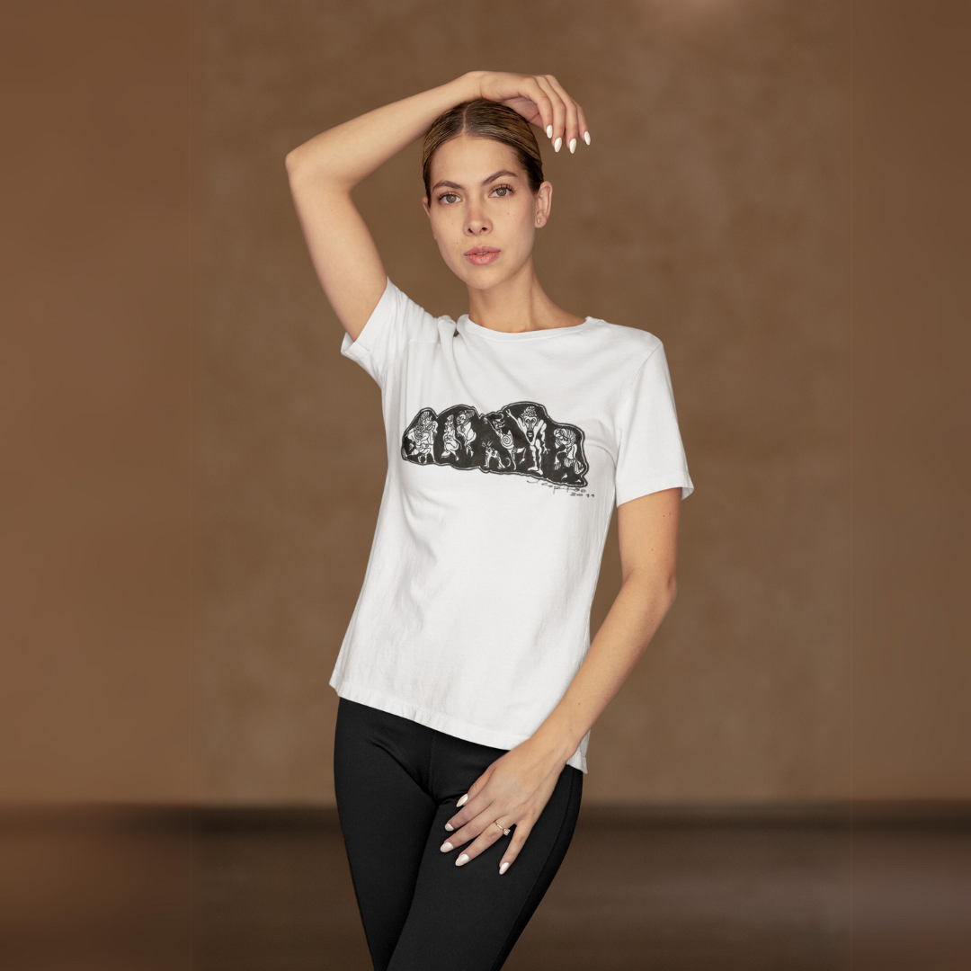 Nome do produto: Camisa Unissex T-Shirt Classic Estampa Primatas 