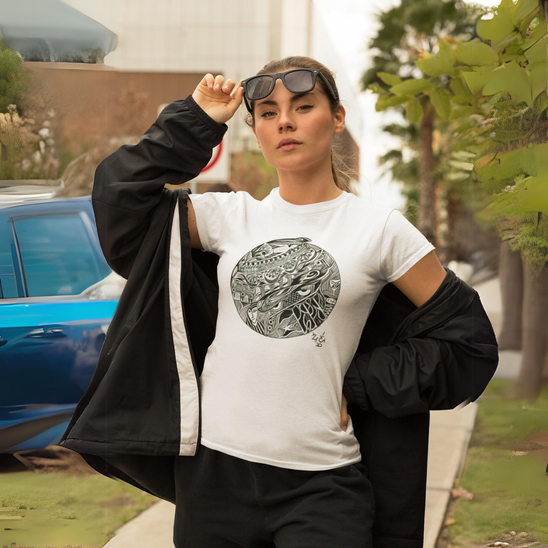 Nome do produto: Camisa Feminina Baby Long Classic Estampa Cosmo Zé 