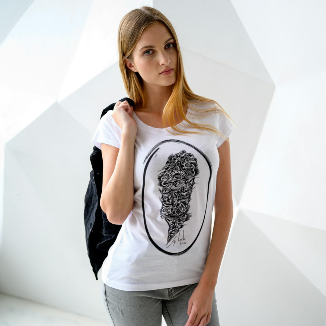 Nome do produto: Camisa Unissex T-Shirt Classic Estampa Cordel Encantado 