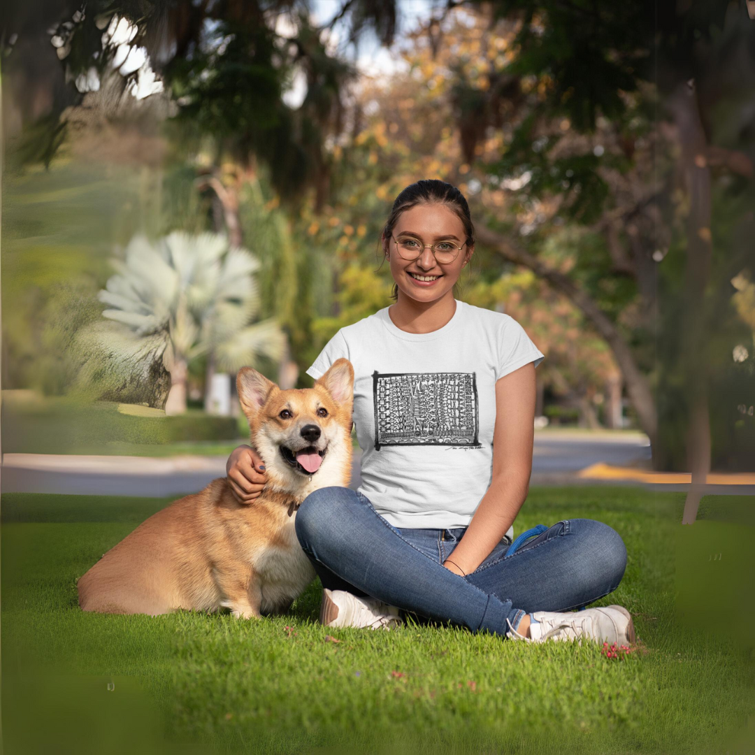 Nome do produto: Camiseta Feminina Baby Long Classic Estampa Kambo