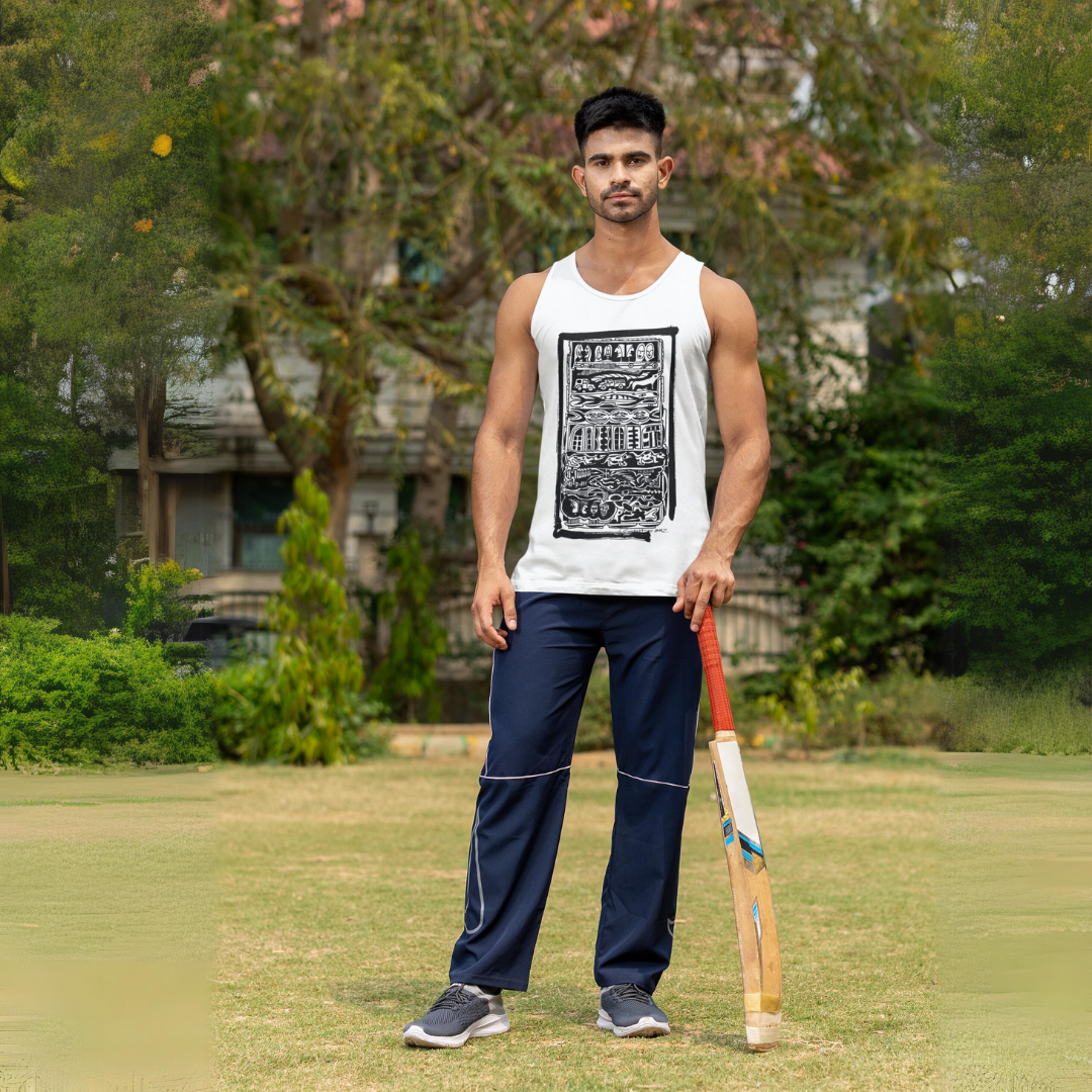 Nome do produto: Camisa Regata Masculina Quality Estampa Mundo Animal 