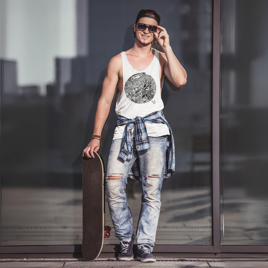 Nome do produto: Camiseta Regata Masculina quality Estampa Cosmo Zé