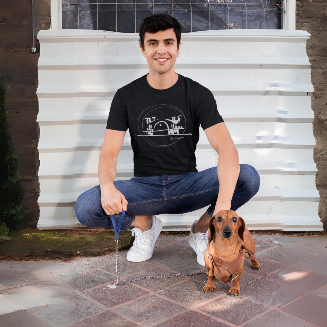 Nome do produto: Camisa  Unissex T- Shirt Quality  Estampa Estação de Mairinque 