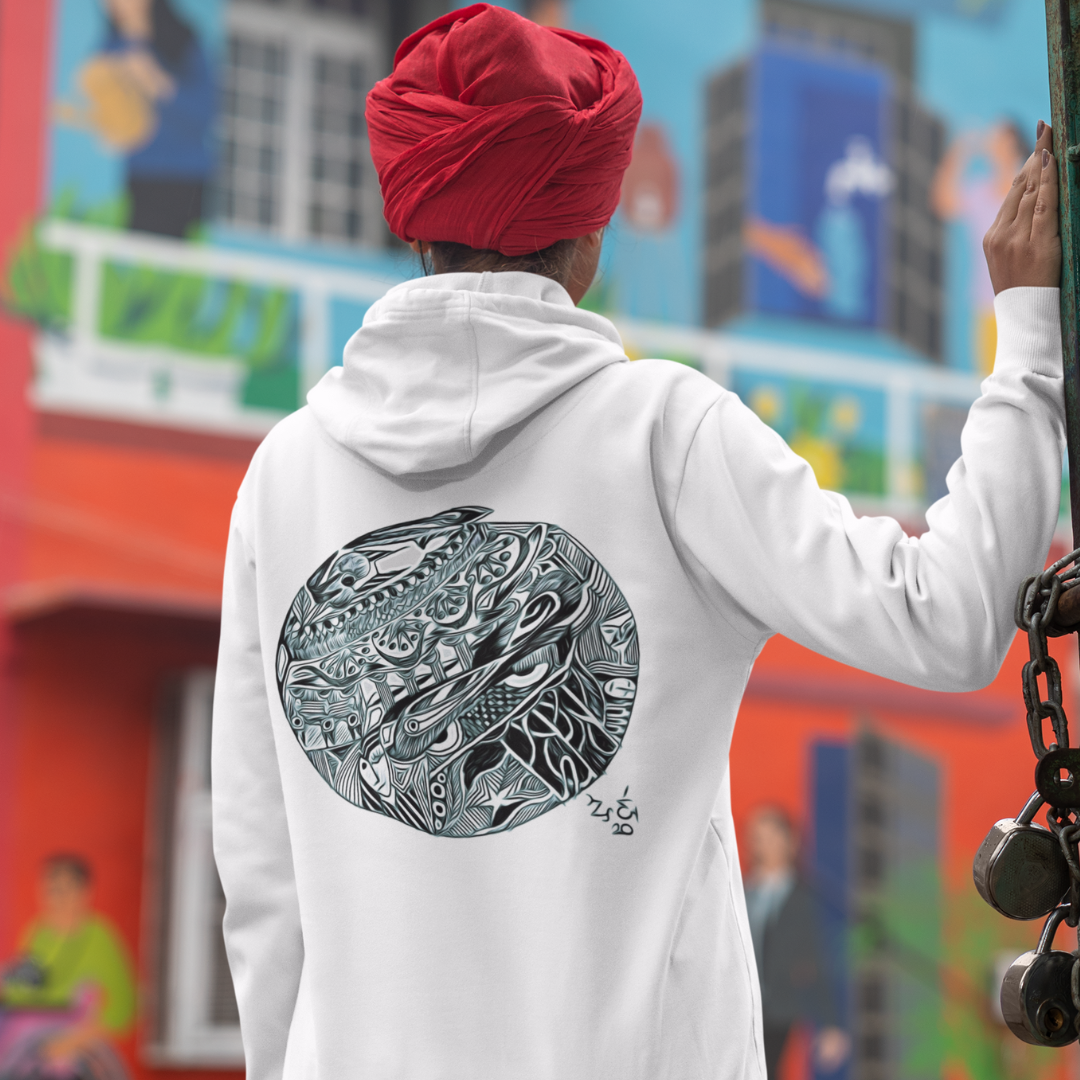 Nome do produto: Moletom Com Zíper Estampa Cosmo Zé