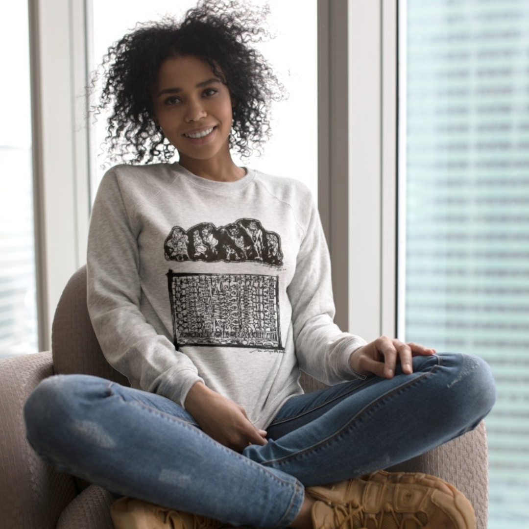 Nome do produto: Moletom Fechado  Estampas Primatas e Kambo