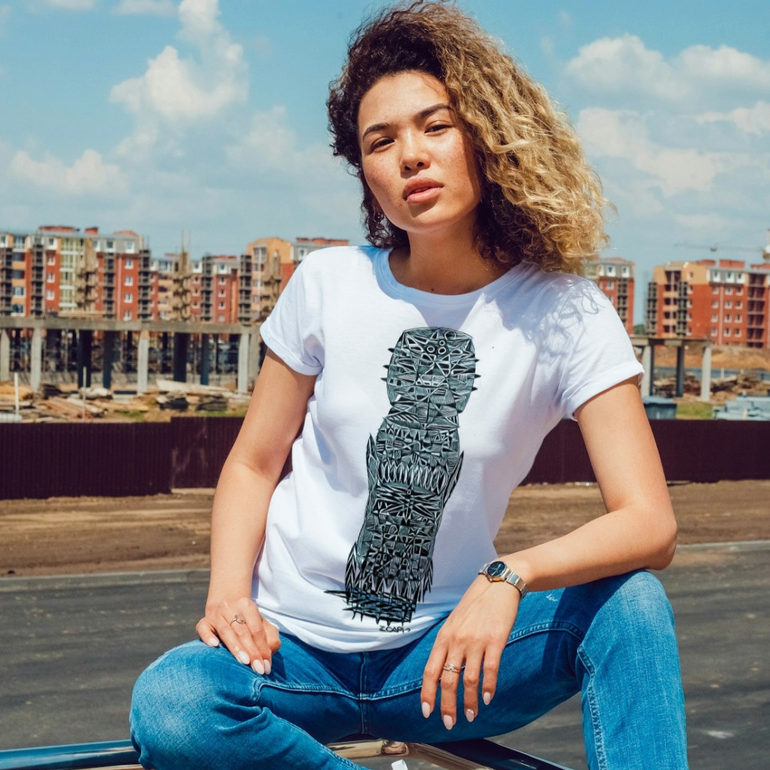 Nome do produto: Camisa Unissex T-Shirt Classic Estampa Toten Haux