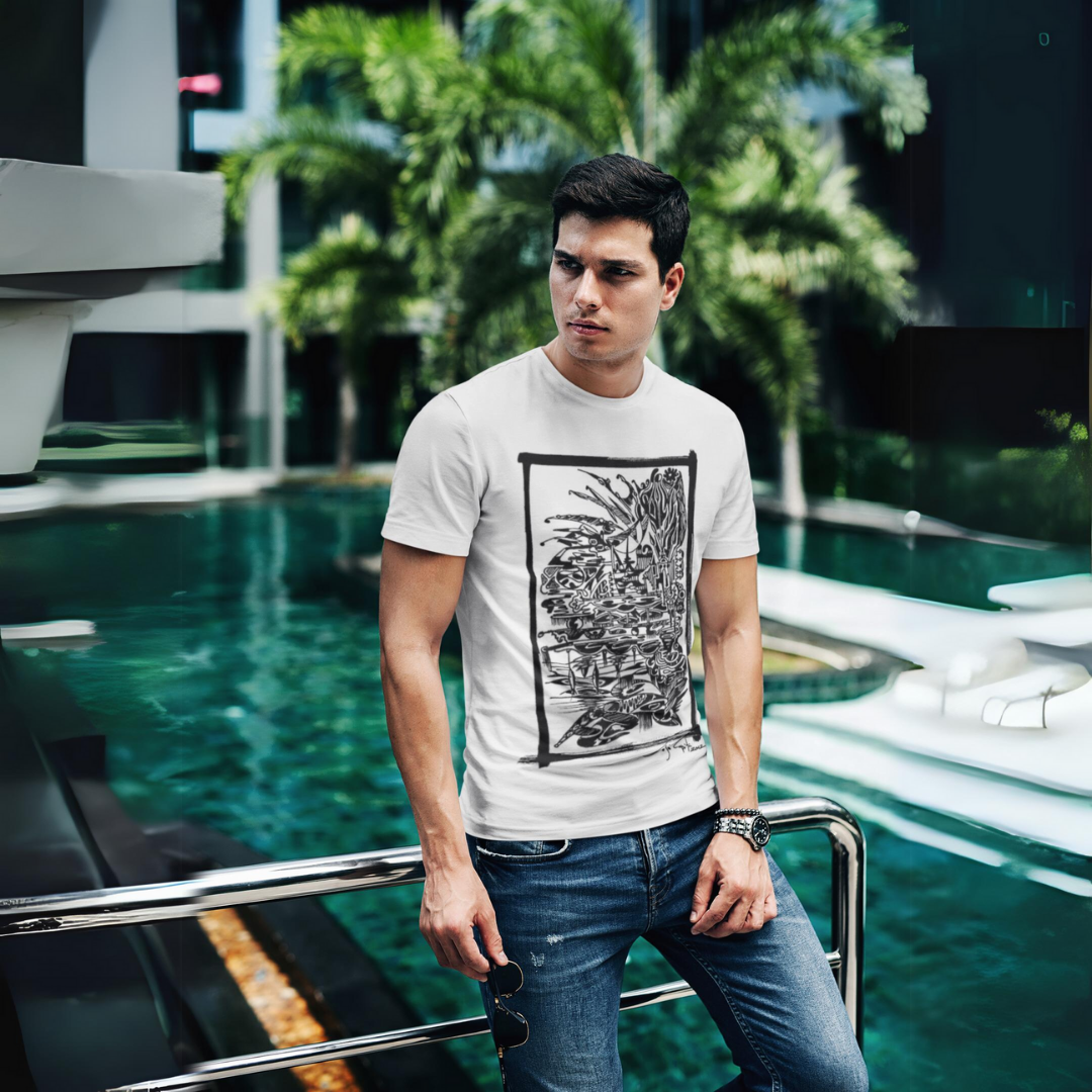 Nome do produto: Camiseta Unissex T- Shirt Quality Estampa Trip