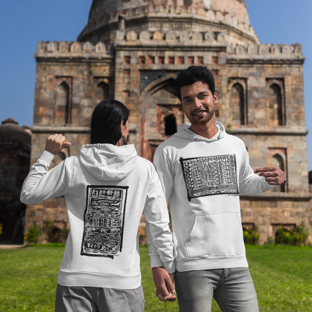 Nome do produto: Moletom Canguru Estampa Frente Kambo Costas Mundo Animal