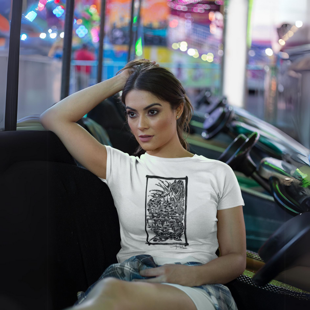 Nome do produto: Camiseta  Baby Long Quality Estampa Trip