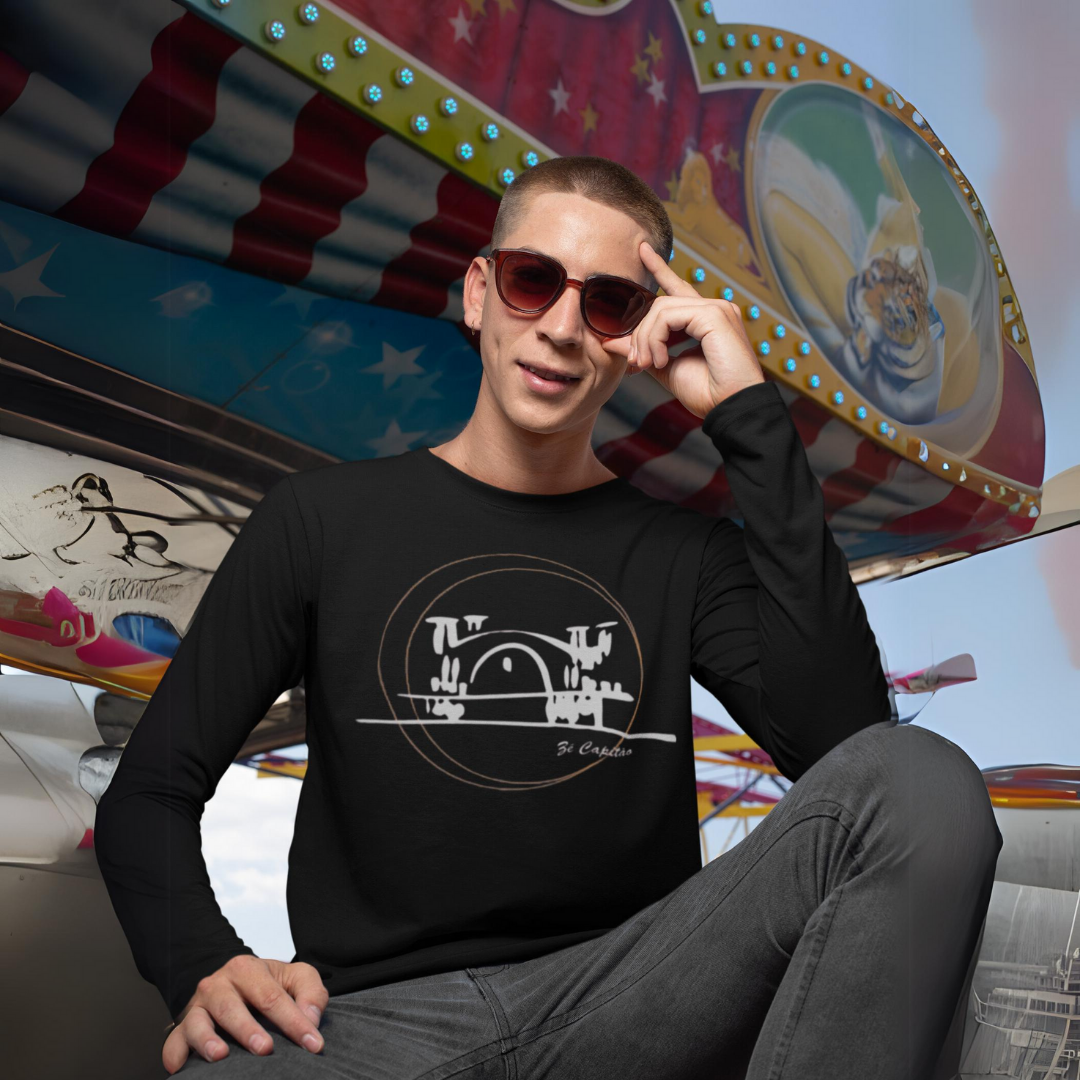 Nome do produto: Camiseta Manga Longa Sport Dry Uv Unissex  Estampa Estação de Mairinque 