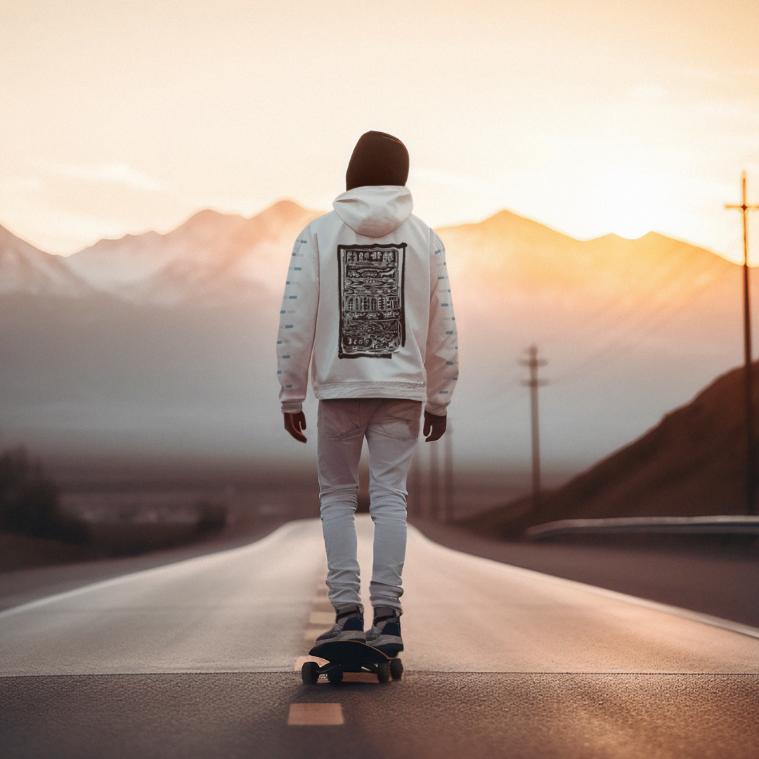 Nome do produto: Moletom Com Zíper Estampa Mundo animal