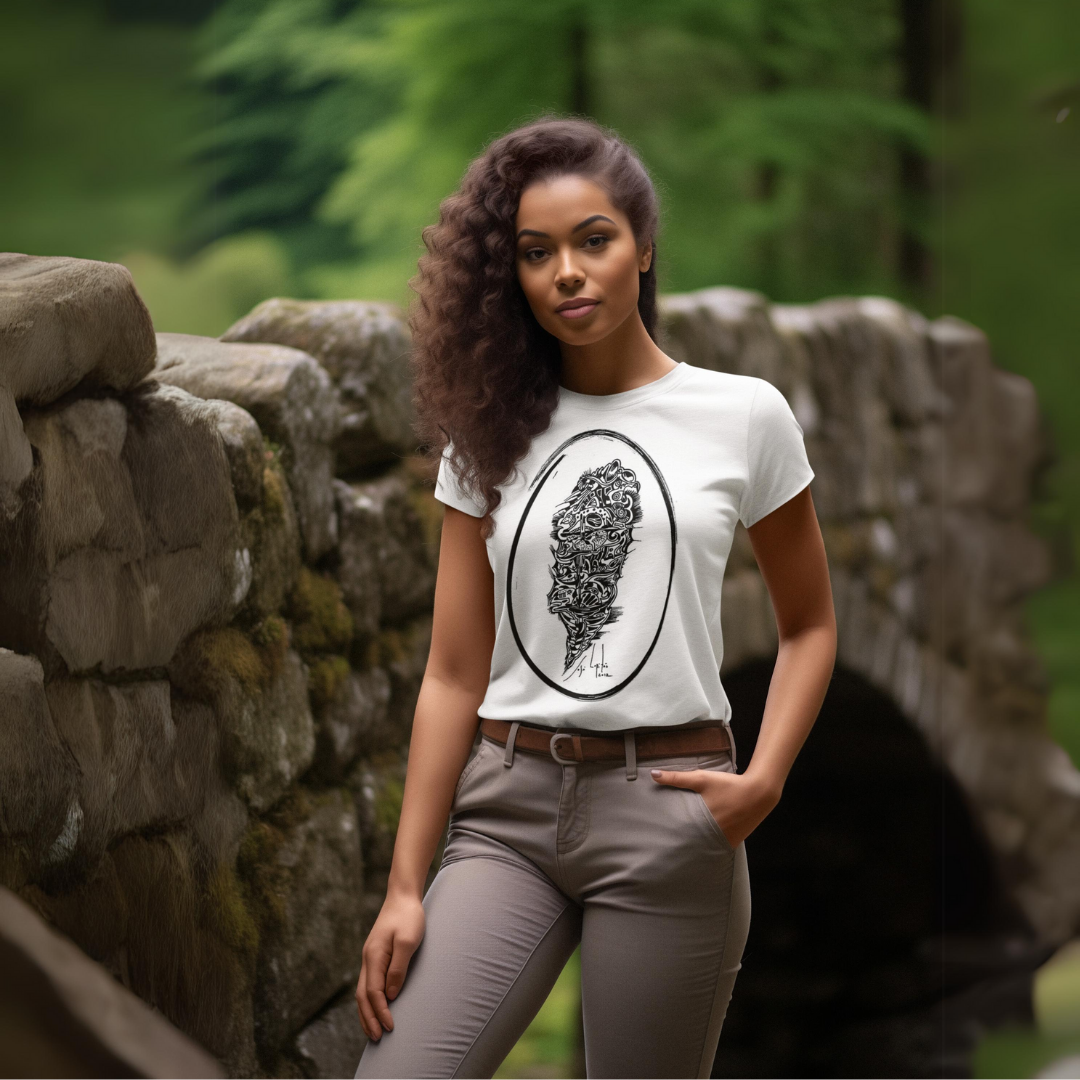 Nome do produto: Camiseta Baby Long Quality Estampa Cordel Encantado