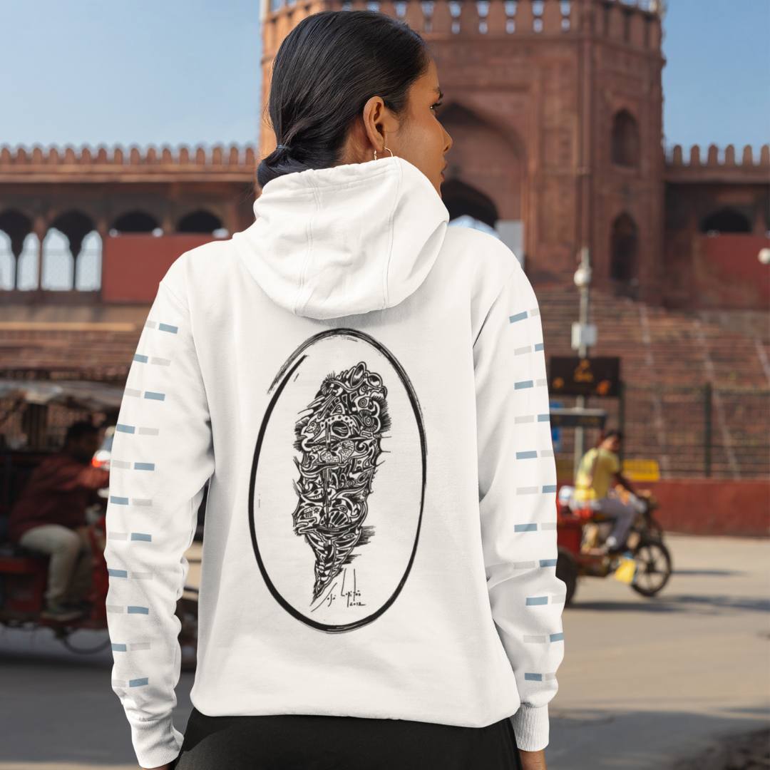 Nome do produto: Moletom Com Zíper Estampa Cordel Encantado