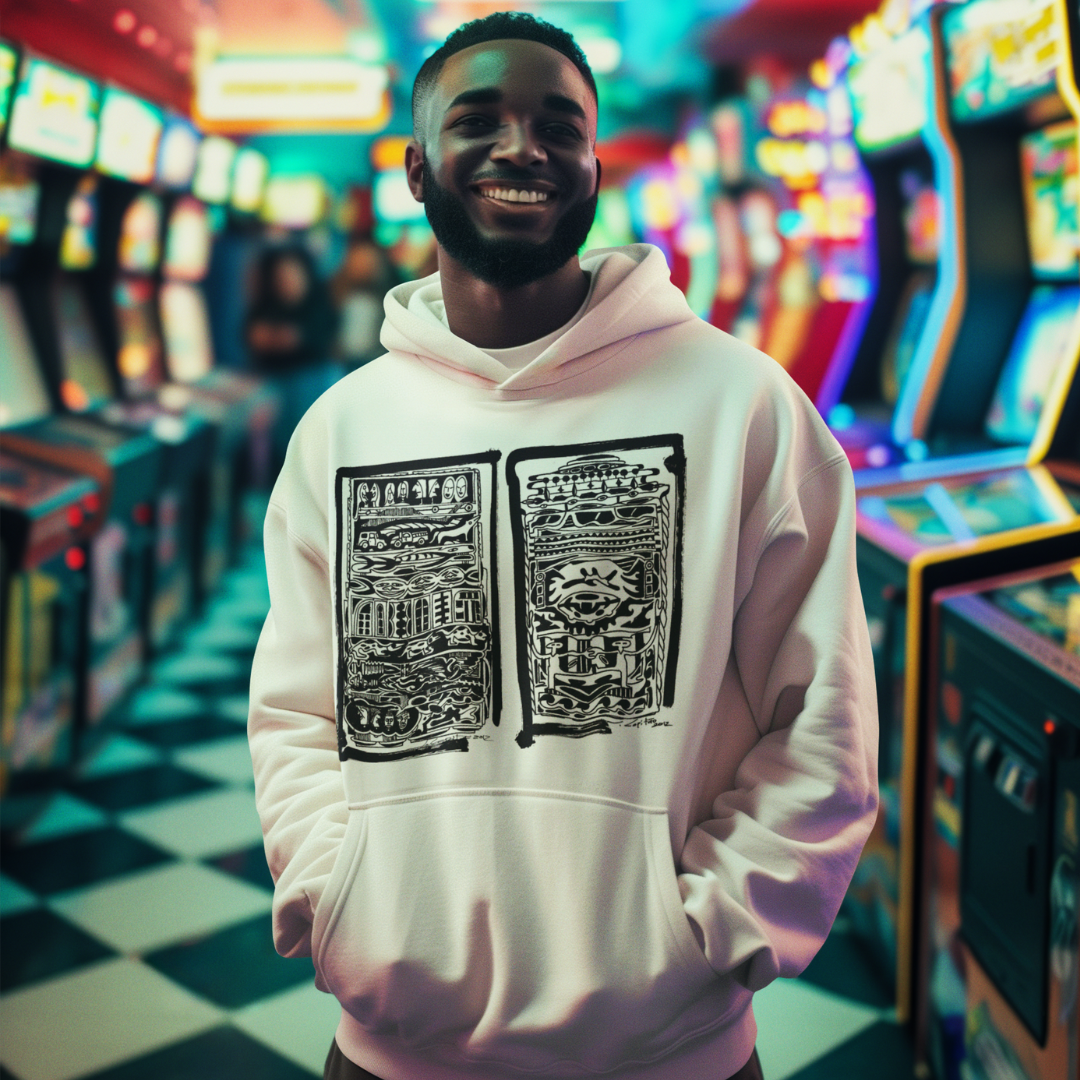 Nome do produto: Moletom Canguru Estampa Mundo Animal e Futurama 