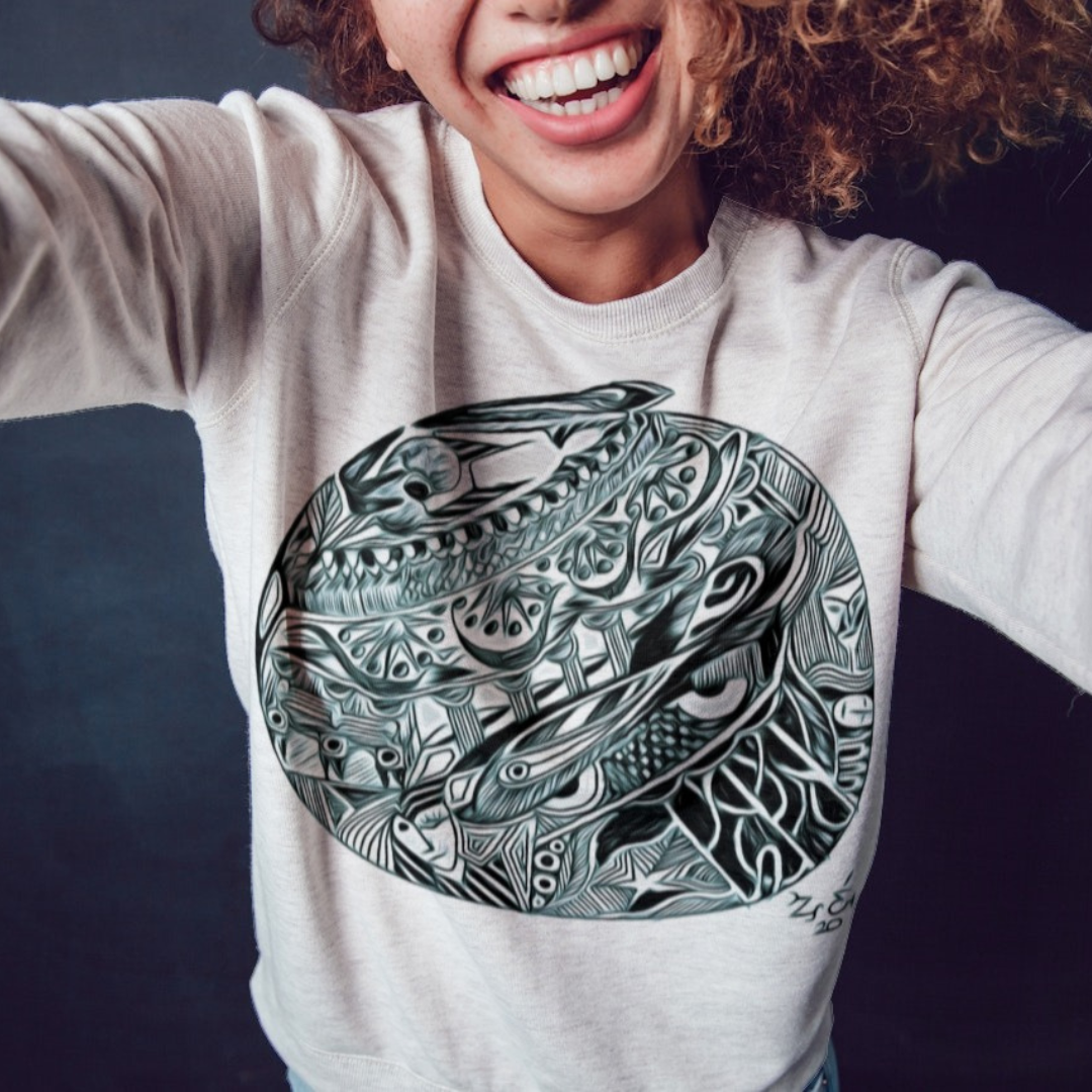 Nome do produto: Moletom Fechado Estampa  Cosmo Zé 