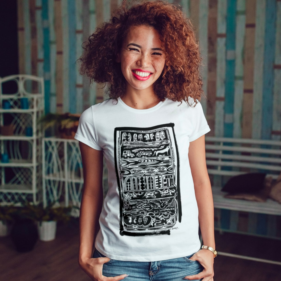 Nome do produto: Camisa Unissex T-Shirt Classic Estampa Mundo Animal