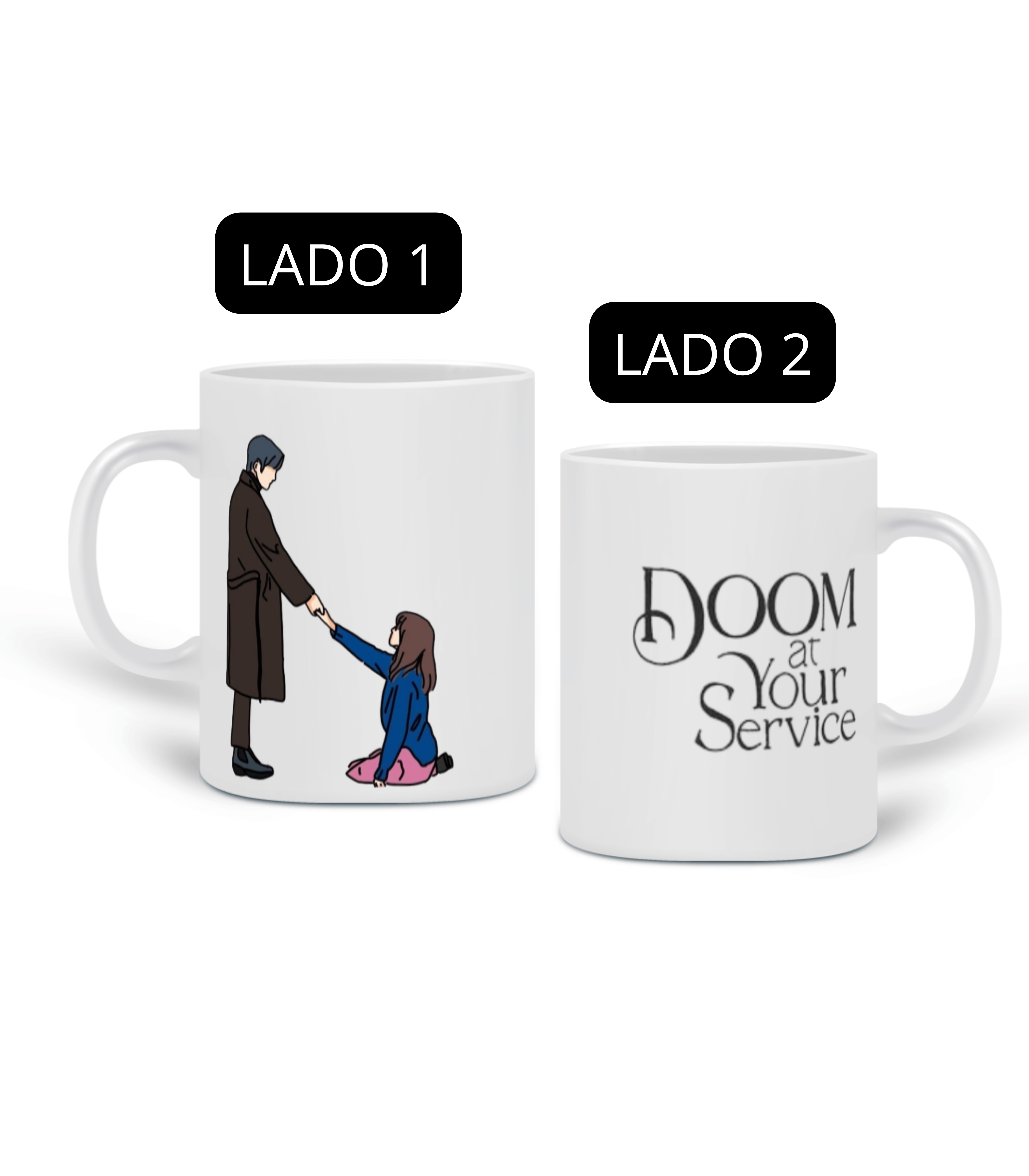 Nome do produto: CANECA DESGRAÇA AO SEU DISPOR