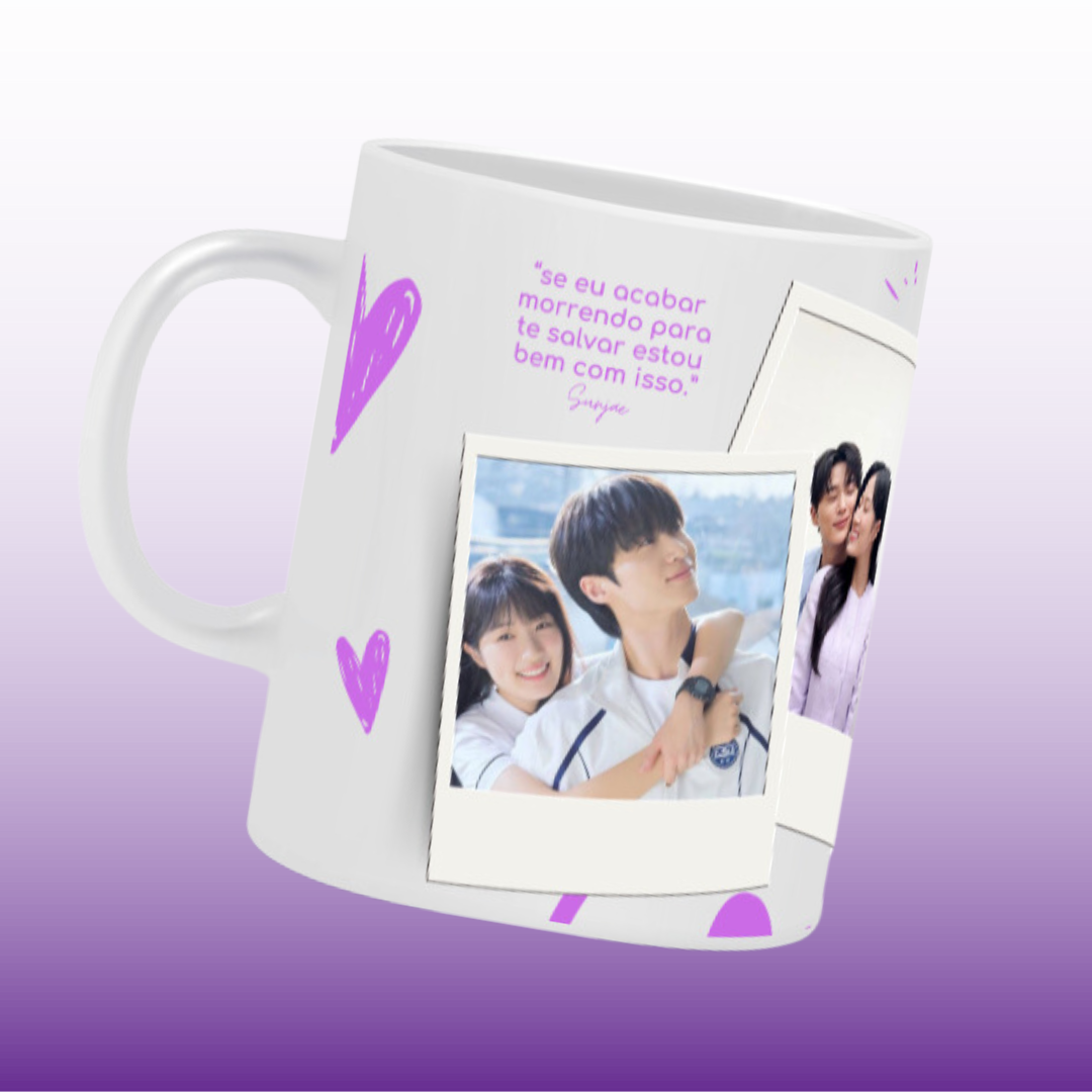 Nome do produto: CANECA LOVELY RUNNER