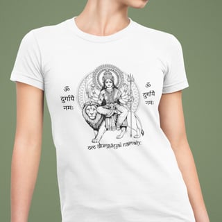 Camiseta de Yoga – Durga Shakti Baby Long