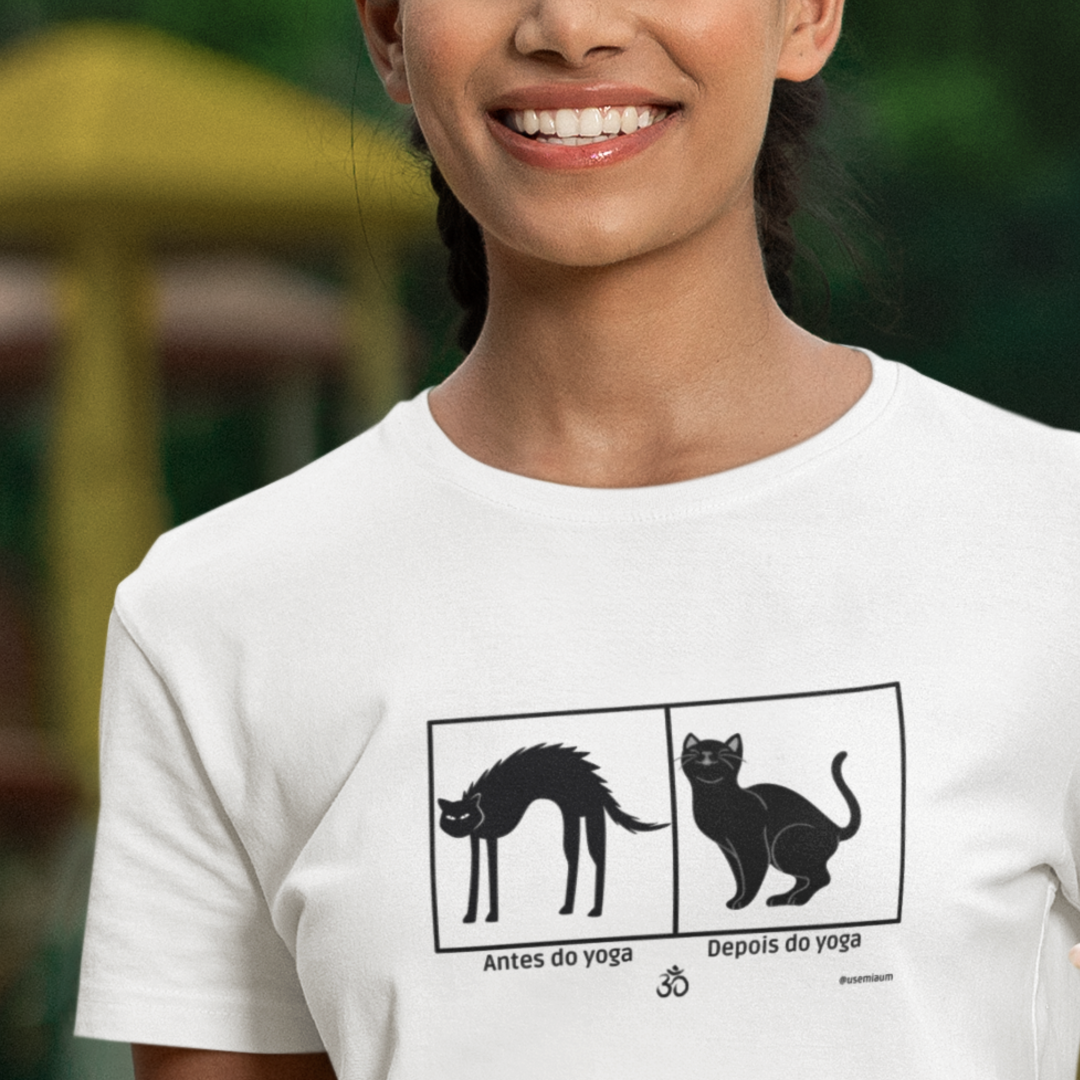 Antes e depois do Yoga
