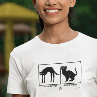 Antes e depois do Yoga