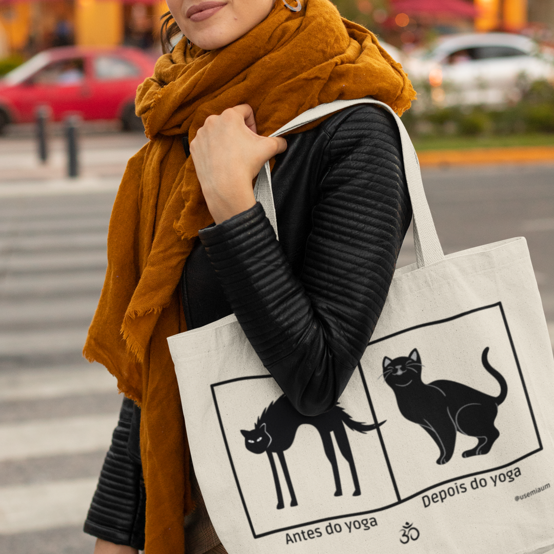 Antes e depois do Yoga