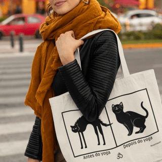 Antes e depois do Yoga