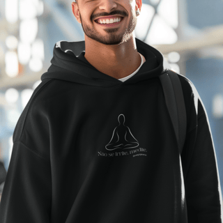 Moletom Canguru - Não se irrite, medite!