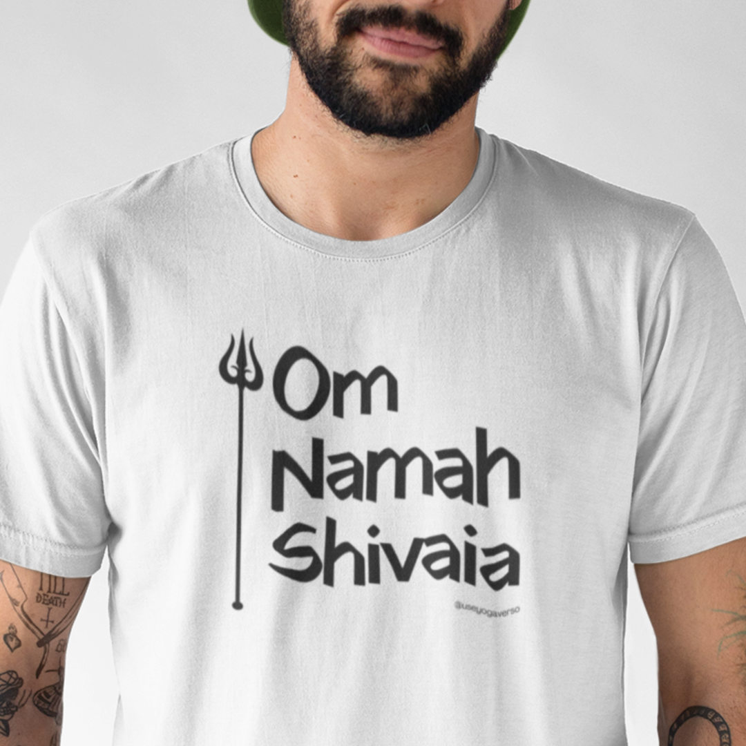 Camiseta Yoga Tridente de Transformação