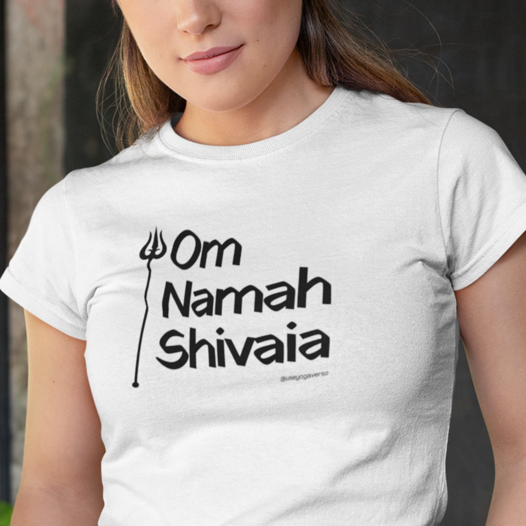 Camiseta Yoga Babylong Tridente de Transformação