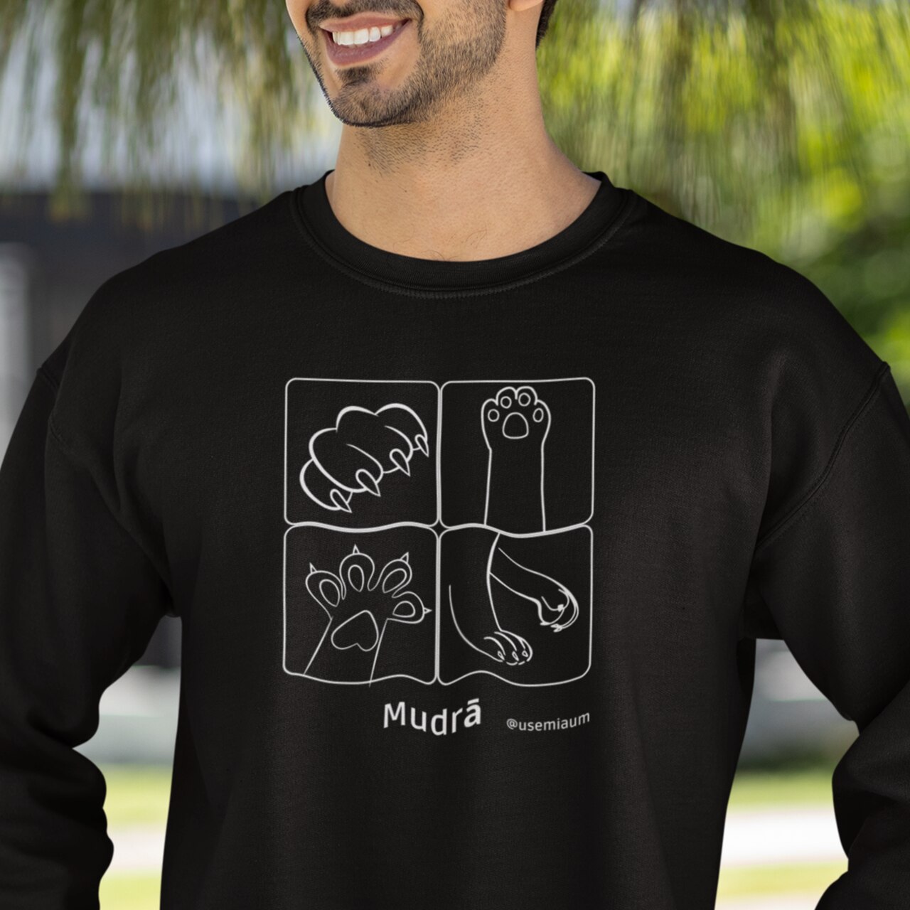Moletom de Yoga - Mudrā - A Arte Felina dos Gestos Simbólicos do Yoga